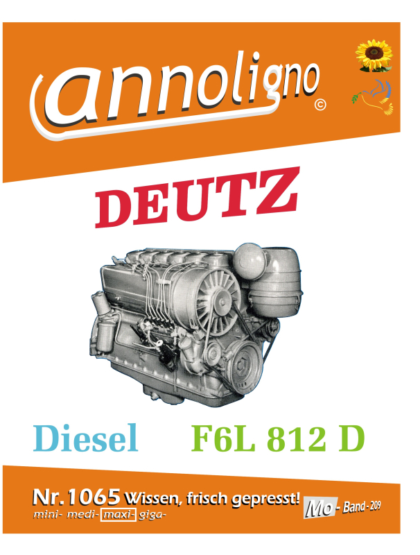 Deutz Diesel Motor Typ F6L 812